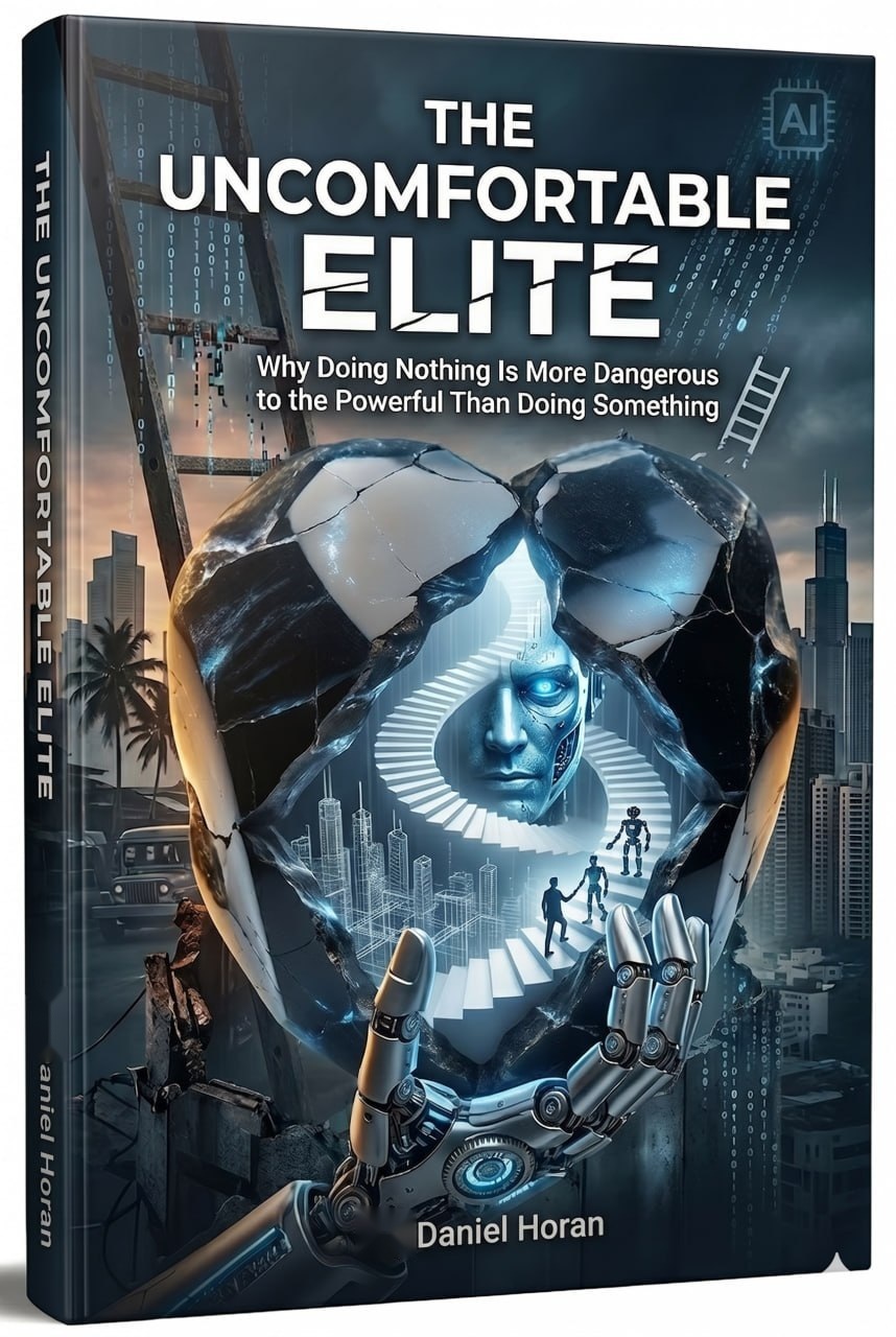 The Uncomfortable Elite book cover by Daniel Horan